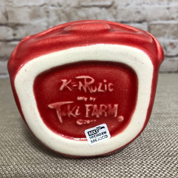 Minky Maori Tiki Mug Red New Tiki Farm - Picture 6 of 6